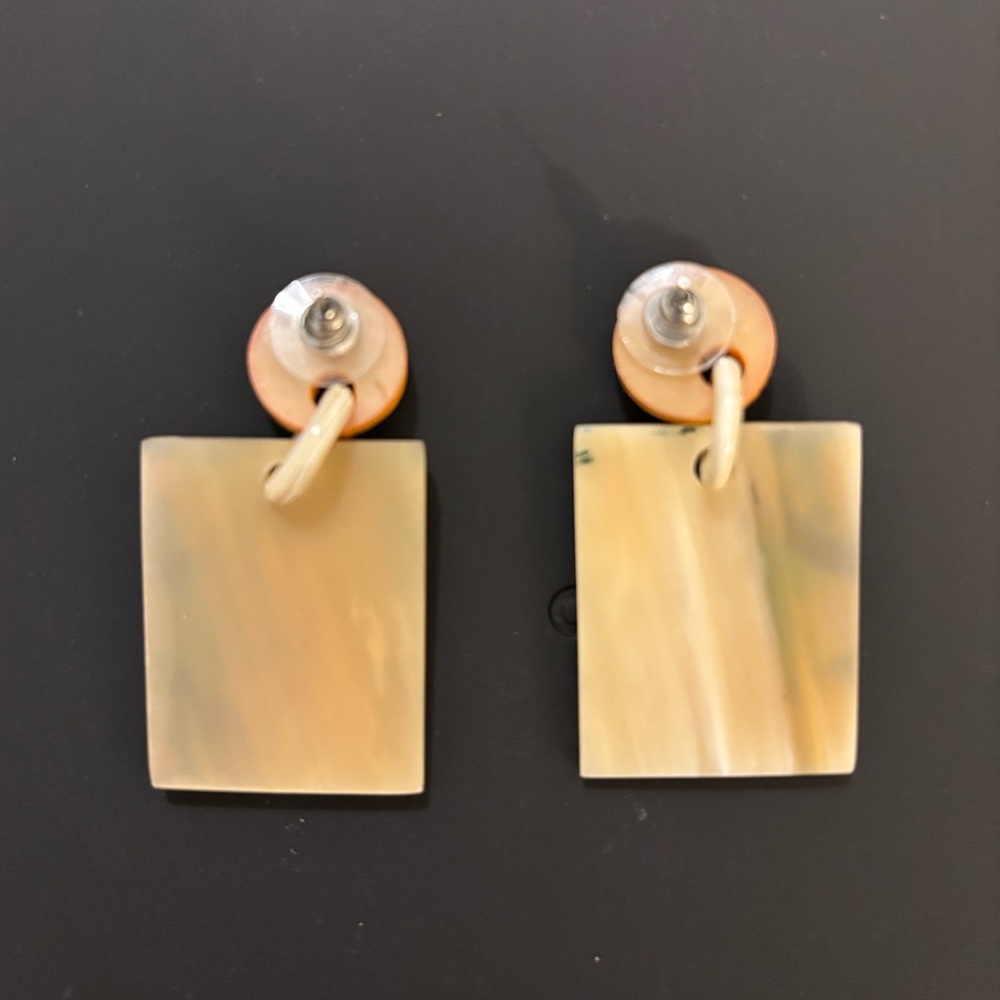 Colorful Geometric Earrings - Picture 2 of 2